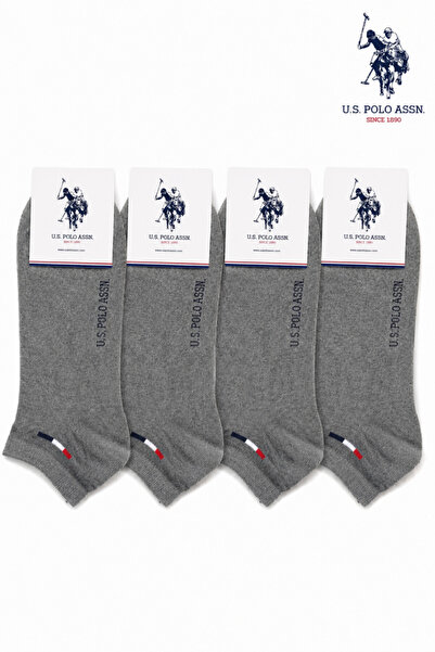 U.S. Polo Assn. 4 Çift Patik çorap