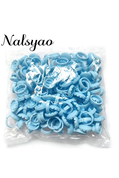 Choice A0015-blue 100Pcs CNK Wholesale 100Pcs Disposable Eyelash Glue Fan Cup...