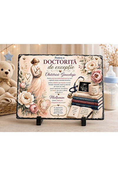hiperborea Placă ardezie - pentru Doctoriță Obstetrică-Ginecologie de Excepție