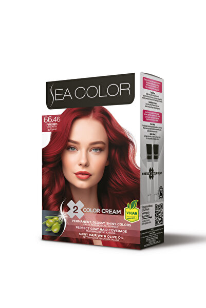 Sea Color Set Saç Boyası 66.46 Ateş Kızılı