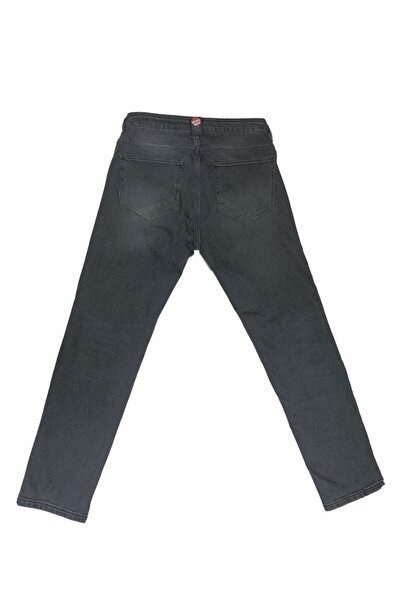4Riders Ranger CE Sertifikalı Cordura Denim Korumalı Motosiklet Kot Pantolonu Antrasit