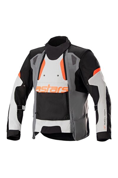 Alpinestars Halo Drystar Korumalı Motosiklet Montu Koyu Gri