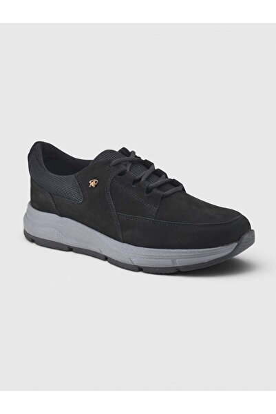 KİNG PAOLO I1289 Bonanza - Nubuck Black - Men's Shoes
