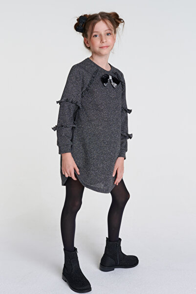 SheShe Glitter Knitted Girl's Dress