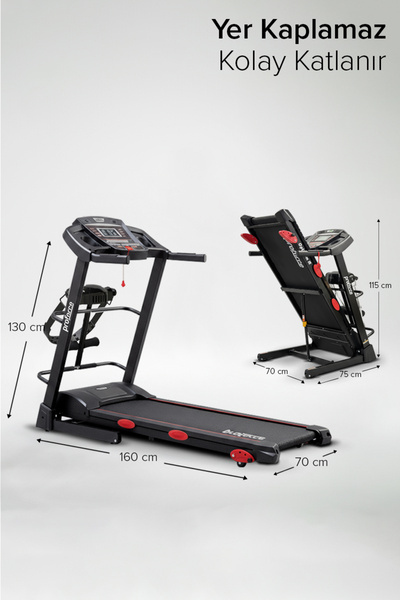 Proforce Optimumm Koşu Bandı Masaj Aletli