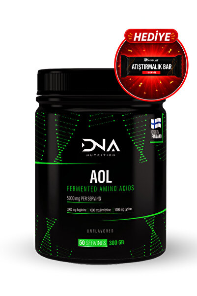 Dna Nutrition Aol (arjinin, Ornitin Ve Lizin) 300gr - 50 Servis