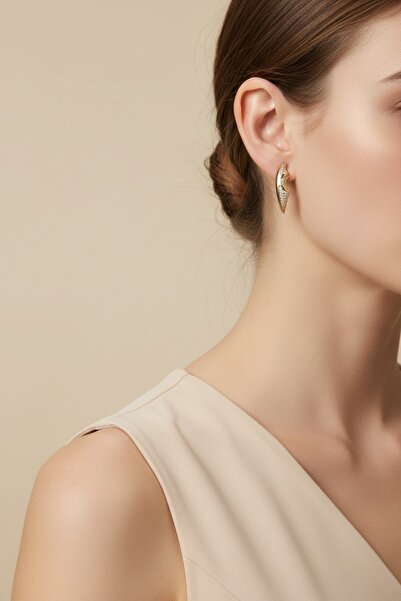 XUPING JEWELRY Style Pearl/Xuping Jewelry Lightning Zircon Stone Earrings
