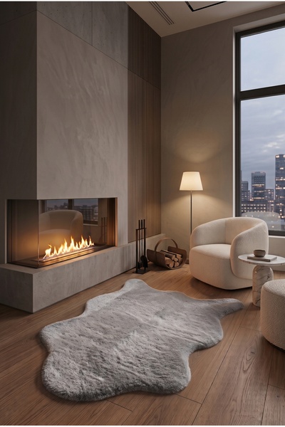 KEVLİNE Kevline Home Kaymaz Taban Post Halı Modern Salon Koridor Mutfak Halısı
