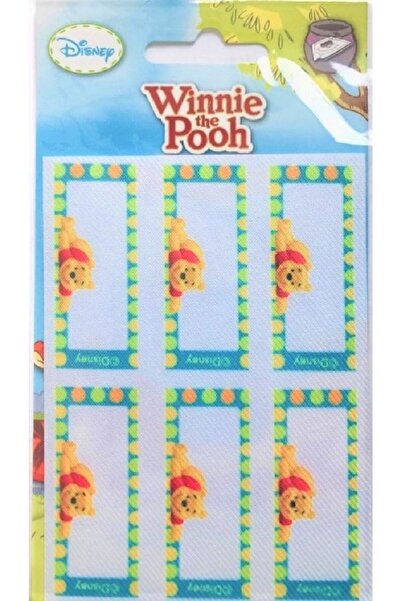 Disney Baby Iron-On Winnie The Pooh Figure (2) Fabric School Jersey Sticker R...