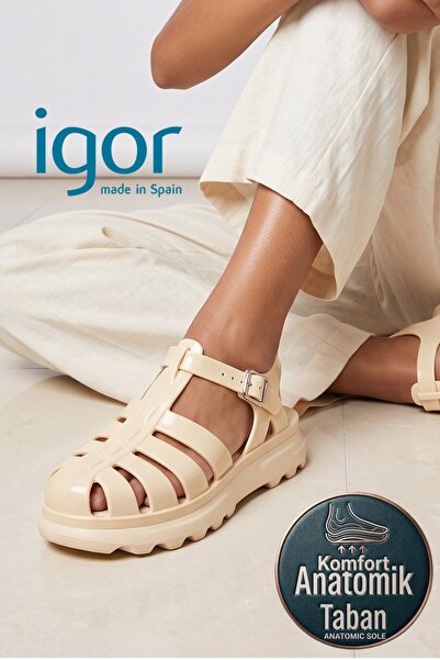 IGOR S10360 Vega Mc Beige Orthopedic Daily Women's Sandals