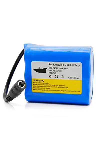 iUni Baterie do návnadových lodiček, 18000mAh, BT18, 7,4V, Li-ion