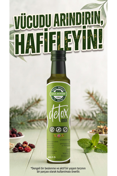 Çamlıdereden Doğal Ürünler Detox Sirkesi