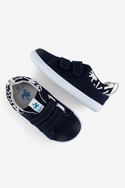 HOPFRÖG Дитяче взуття Smart Walker Canvas Play Eco Navy Barefoot