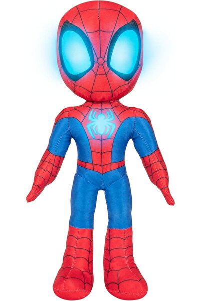 spidey - لعبة سبايدرمان القطيفة وبري ، لعبة شخصية متحركة مضيئة للأطفال
