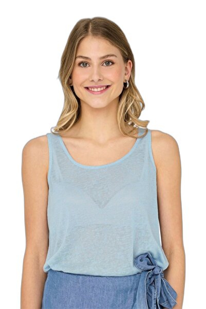 ONLY ONLFRIDA TANK TOPJRS NOOS Kadın Mavi Atlet - 15194667