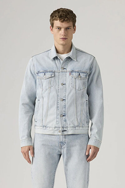 Levi's Jachetă de blugi albastră pentru bărbați - 72334-0775