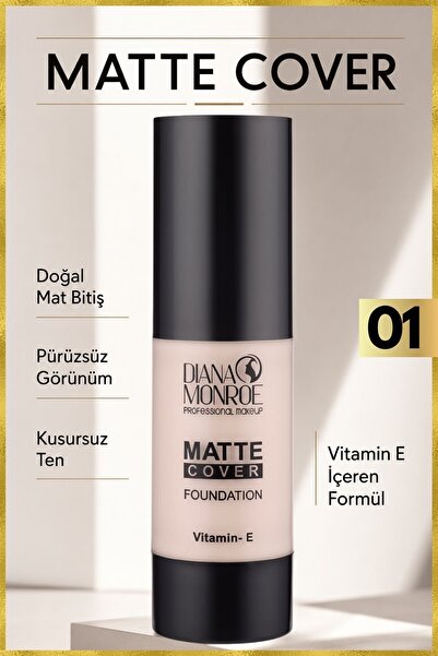 Diana Monroe Matte Cover Foundation