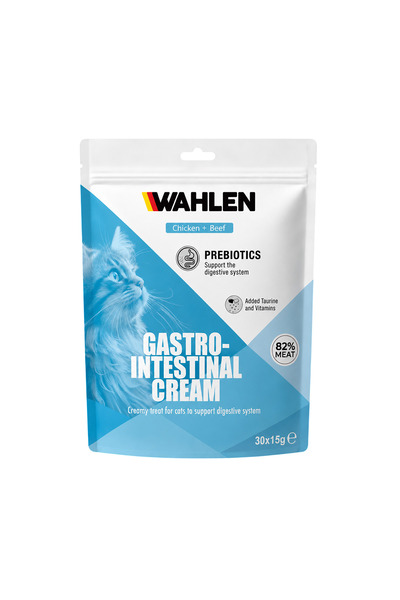 WAHLEN Gastroıntestınal Cream Krema Sıvı Kedi Ödül Maması 30 x15 gr