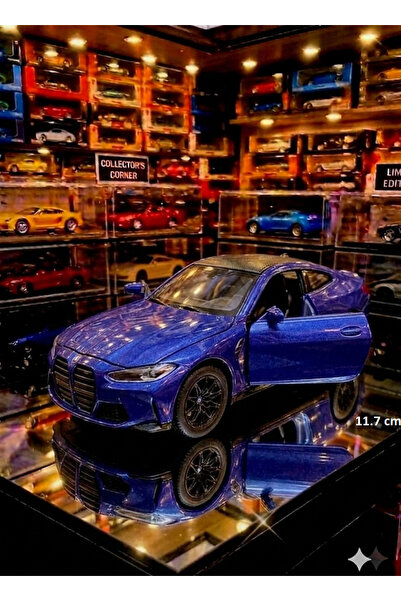 OYUNCAKSAHİLİ Bmw M4 Yeni Kasa Koleksiyon Model 1.36 Scale Diecast 11.7cm Orj...
