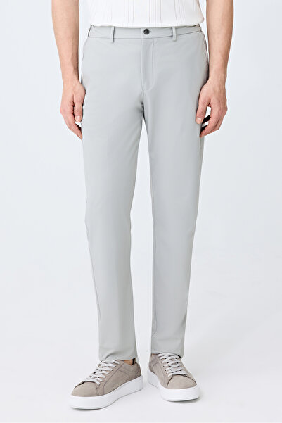 Tween Relaxed Fit (Pilesiz) Taş Düz Kumaş Pantolon