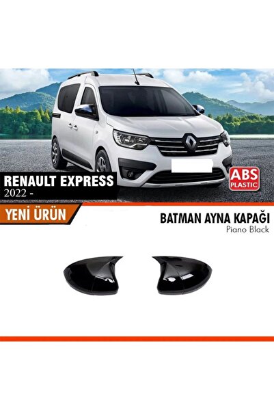 beyaztuning Renault Express Yarasa Ayna Kapağı Batman Parlak Siyah Piano Black