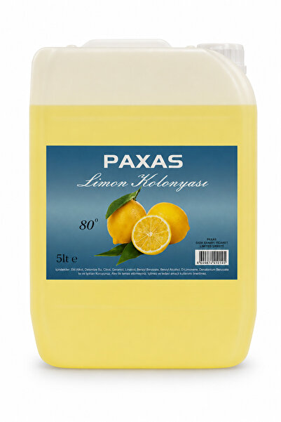 Paxas Limon Kolonyası 5 Litre