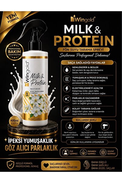 Wingold MİLK PROTEİN FÖN SUYU PLUS+