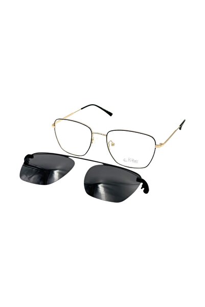Club Paris Metal Klipsli Polarize Gözlük Erkek 56 19-145