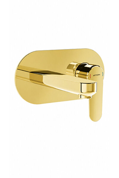 VitrA ARTEMA ROOT ROUND ANKASTRE LAVABO BATARYASI ALTIN