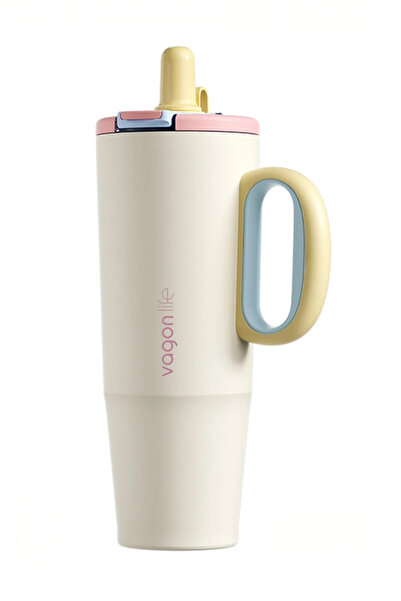 Vagonlife VGN1114 Daily 1200 ML Termos Sarı