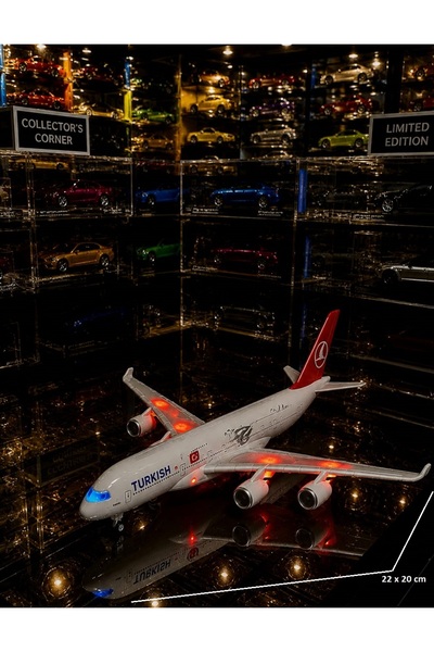 OYUNCAKSAHİLİ A380 Airbus Uçak Turkish Airlines Havayolları Metal Koleksiyon ...