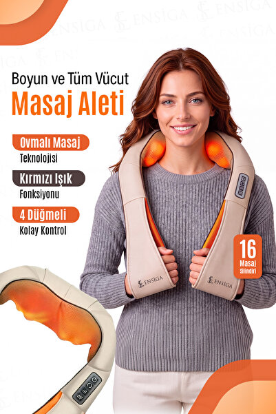 EN SİGA Ovmalı Boyun Sırt Bel Masaj Aleti - Masaj Kemeri