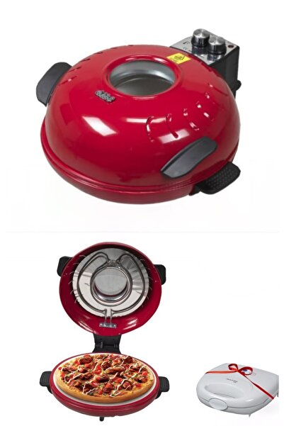 dubbo 2000 WATT CAMLI 40 CM TAŞ TABAN FIRIN*TOST MAKİNASI HEDİYELİ*