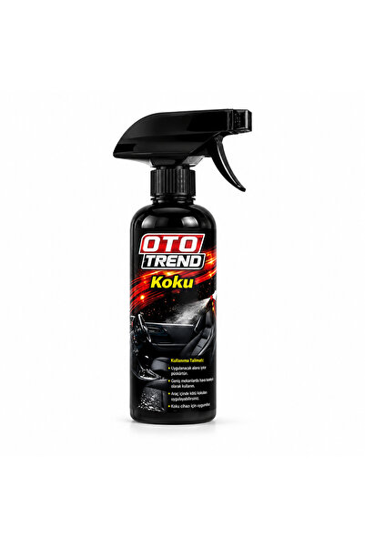 OtoTrend Amber Oto Kokusu Sprey 400 ml – Kalıcı Amber Kokusu, Araç İçi Ferahl...