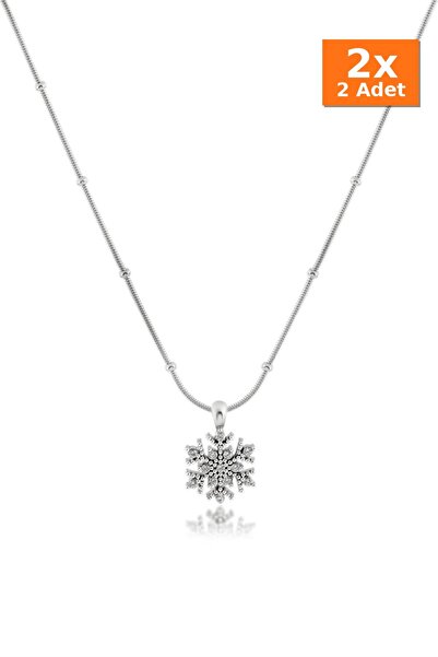 Bozhi Necklace Stainless Steel Silver 45cm Special Gift