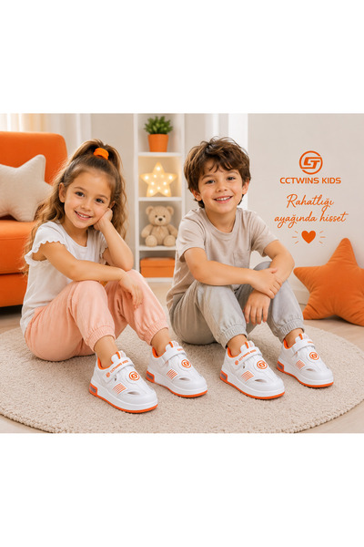 CCTWİNS KİDS IŞIKLI ÇOCUK SPOR SANDALET FİLELİ YAZLIK SNEAKER