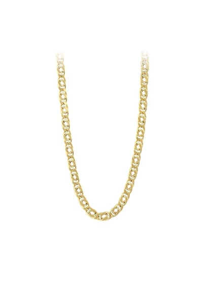 Altın Gurmet Cuban Zincir Kolye - 14K