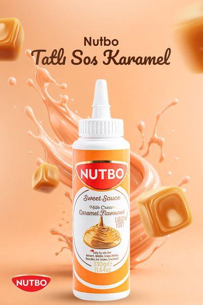 NUTBO Tatlı Sos Karamel Aromalı - Waffle&Krep&Pankek&Churros& San Sebastian& ...