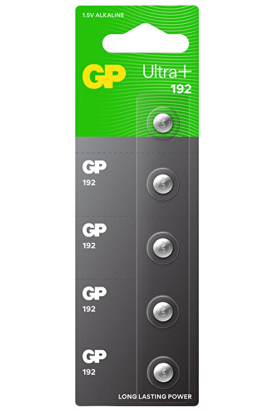 GP Batteries Gp Gp192-c5 Lr41 alkalin Düğme Pil 5'li Paket