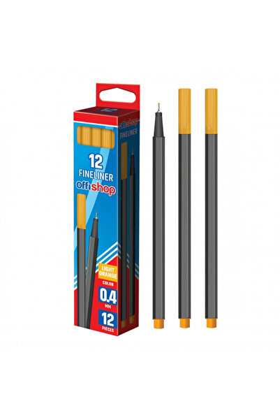 Offishop Fineliner portocaliu, 0.4mm -
