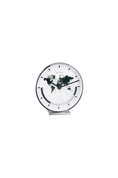 Hermle Ceas de masă 22843-002100, cuarț, alb, analogic, clasic