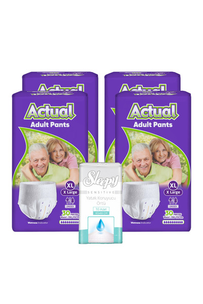 ACTUAL 4x Scutec Lenjerie intimă pentru adulți XL Dublu 30 bucăți
