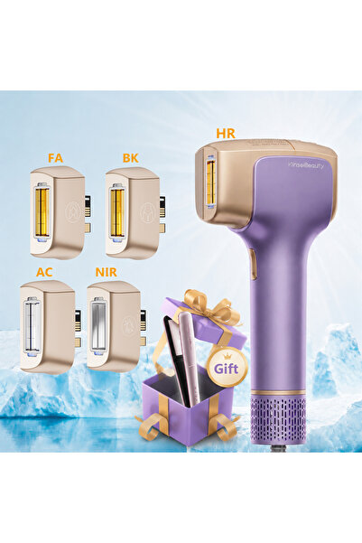 KINSEI BEAUTY جهاز T36 لإزالة الشعر بالليزر مع 5 عدسات HR NIR AC BK FA، جهاز ...