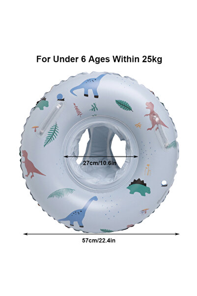 Choice3 grey dinosaur 1Pcs Swim Tube Pool Float Inflatable Swim Ring For Summ...