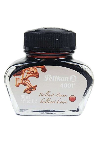 PELİKAN DESIGN Pelikan 4001 Dolma Kalem Mürekkebi Brilliant Brown 30ml