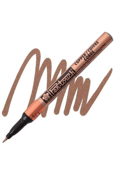 Sakura Pen Touch Permanent Kalem 0.7 mm Bakır
