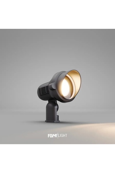FoneLight Alutera LED Kazıklı Bahçe Spotu IP65 Alüminyum Çim Armatürü Peyzaj ...