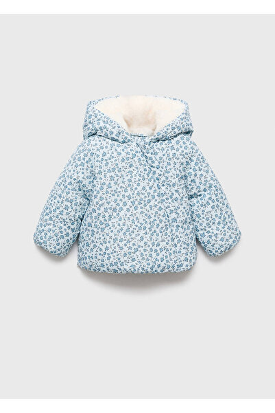 MANGO Baby Floral Patterned down Anorak