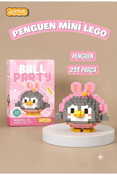 Joyfer 233 Pieces Crowned Penguin Model Character Figure 3D Building Toys Mic...