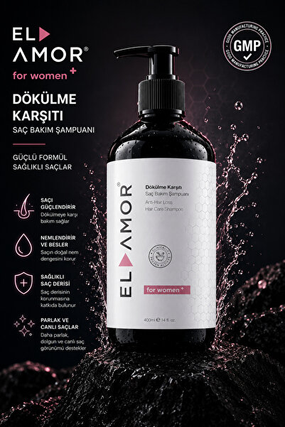 inMAX Elamor Women's Hair Strengthener Biotin and Collagen 400ml Anti Loss